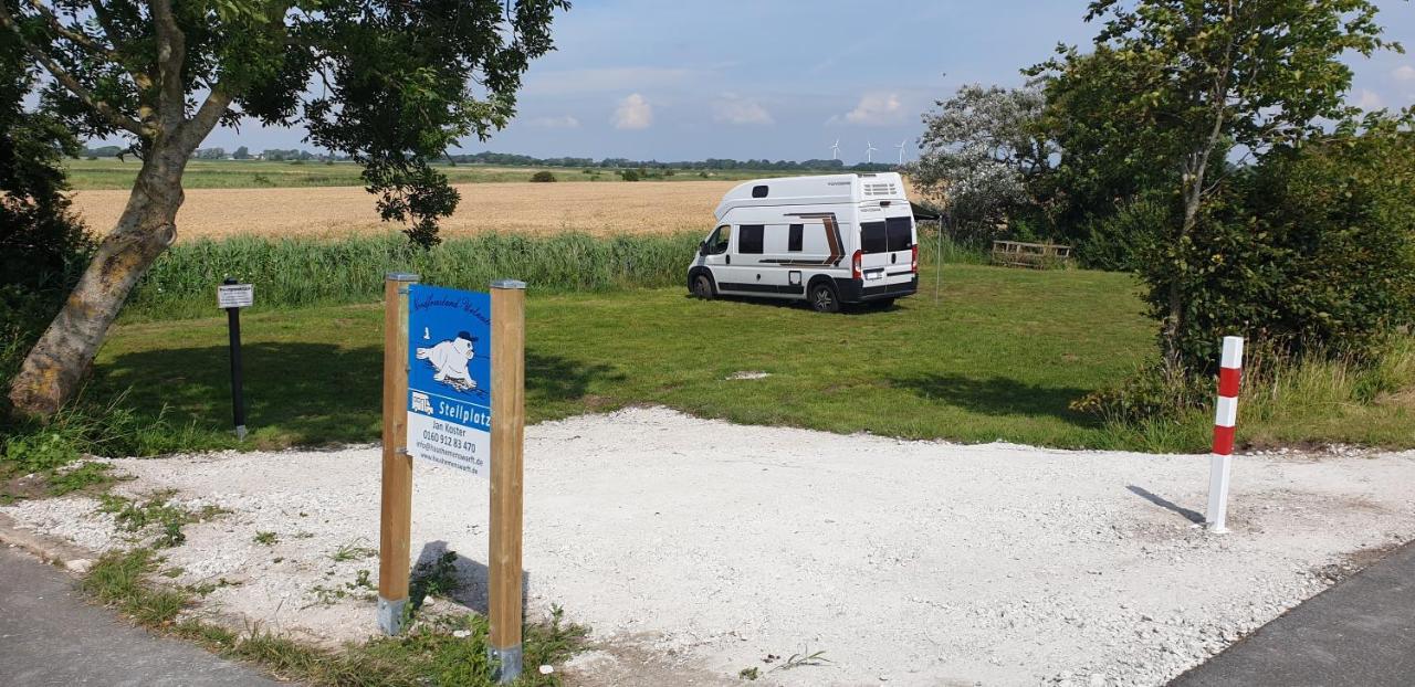 Wohnmobilstellplatz Hemenswarft An Der Nordsee - Meerblick Emmelsbull-Horsbull Exterior photo