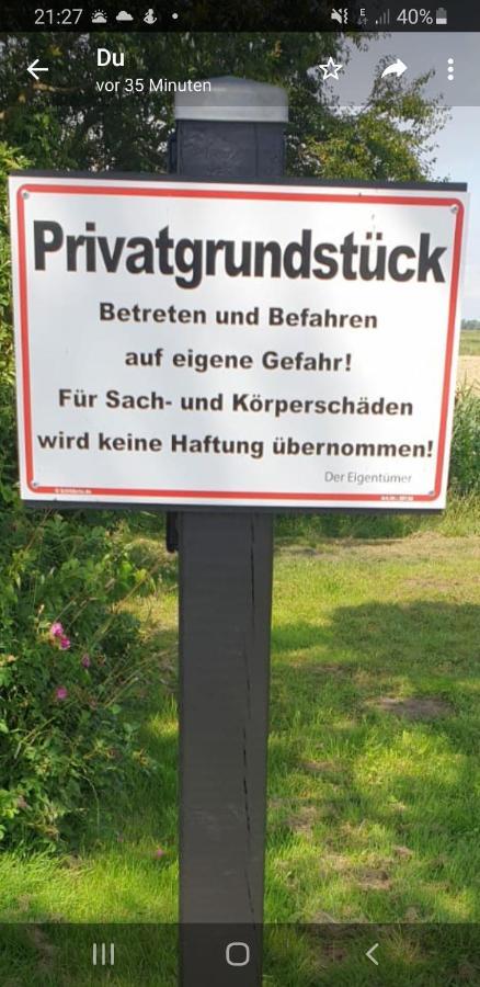 Wohnmobilstellplatz Hemenswarft An Der Nordsee - Meerblick Emmelsbull-Horsbull Exterior photo