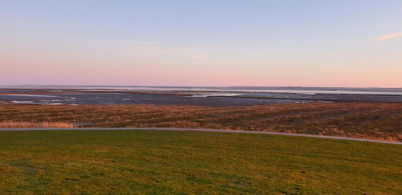 Wohnmobilstellplatz Hemenswarft An Der Nordsee - Meerblick Emmelsbull-Horsbull Exterior photo