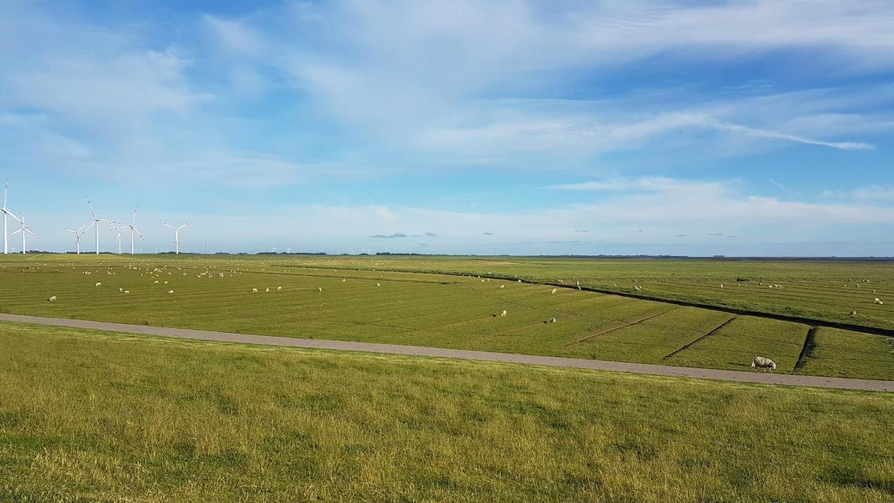 Wohnmobilstellplatz Hemenswarft An Der Nordsee - Meerblick Emmelsbull-Horsbull Exterior photo